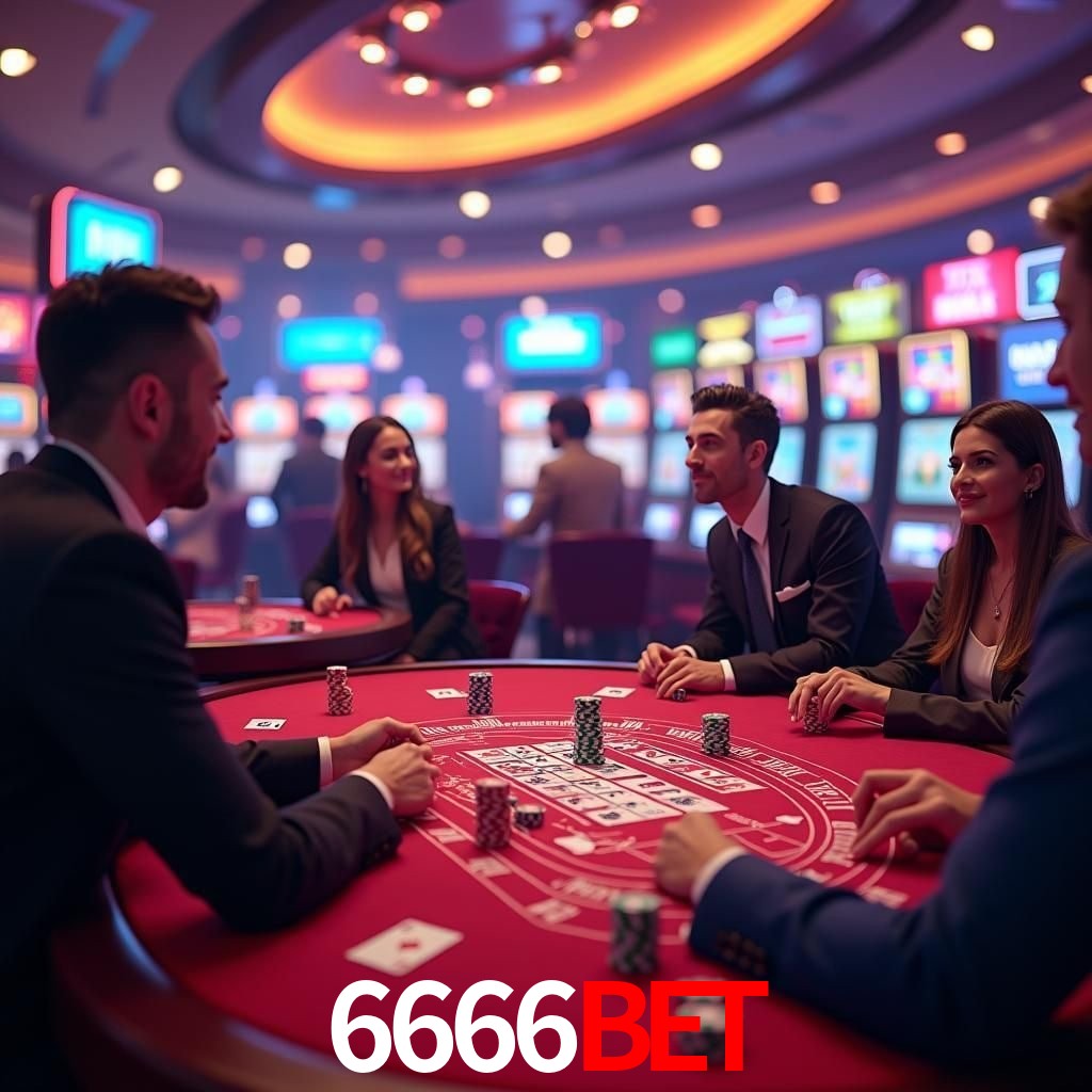 Mesa de Roleta 6666bet